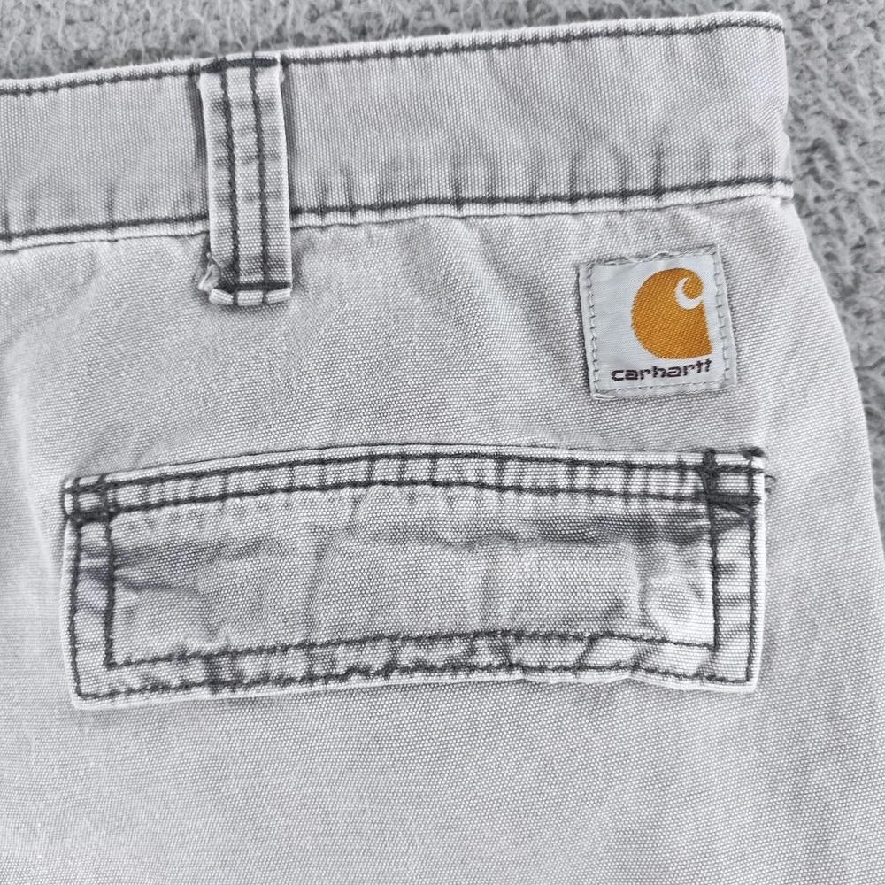 CARHARTT Cargo Shorts Mens 42 Gray Relaxed Fit 10